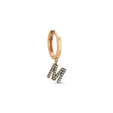 Letter Earring: M - Single