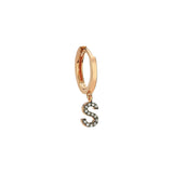 Letter Earring: S - Single