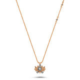Dragon Eye White Diamond Necklace