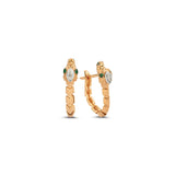 Baby Dragon Hoop Earrings