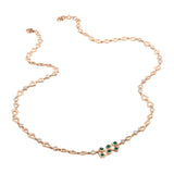 Princess Cut Diamond Necklace