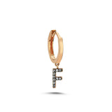 Letter Earring: F - Single