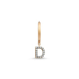 Letter Earring: D - Single