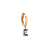 Letter Earring: E - Single