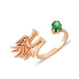 Dragon Lady Emerald Ring
