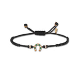 Horseshoe Cord Bracelet