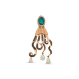 Nerice Octopus Earring - Single