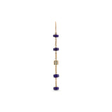 Rasia Five - Cylinder Lapis Earring - Single
