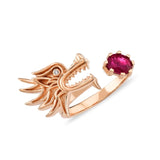 Dragon Lady Ruby Ring
