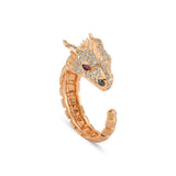 Ananta Sesha Large Head Ring