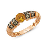 Uraeus Citrine Ring