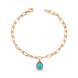 Turquoise Birthstone Bracelet - December