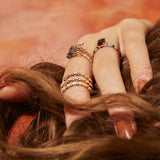 Ananta Sesha Large Head Ring