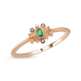 Dragon Eye Emerald Ring
