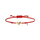 Heart Cord Bracelet