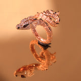 Ananta Sesha Long Tail Ring