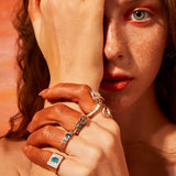 Ananta Sesha Long Tail Ring