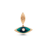 Evil Eye Drop Earring - Single