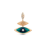 Evil Eye Drop Earring - Single