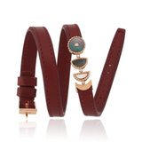 Aurora Leather Bracelet