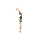 Curved Earrings - For the Right Ear