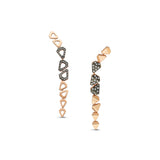 Curved Earrings - For the Right Ear
