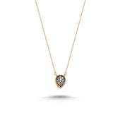 Baby Dragon Necklace with White Diamond