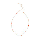 Coral Necklace Long
