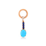 Catch You Turquoise Dangle Earrings
