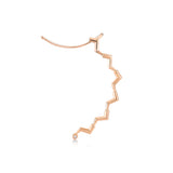 5 Lightning Ear Cuffs - Single