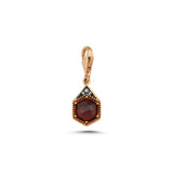 Garnet Birthstone Charm