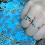 Melusine Coral Hoop Earrings