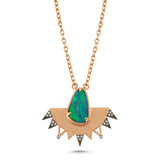 Aisa Blue Opal Necklace