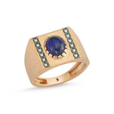Orira Lapis Pinkie Ring