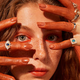 Orira Lapis Pinkie Ring