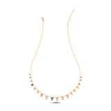 Catch You Seed Necklace with White Diamond Short