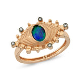 Dragon Eye Opal Ring