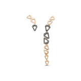 Curved Earrings - For the Right Ear