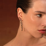 Curved Earrings - For the Right Ear
