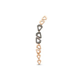 Curved Earrings - For the Left Ear