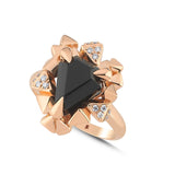 Black Onyx Gaia Ring