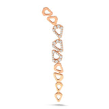 Micro Set Curved Long Earring