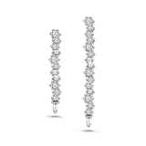 Cascade Princess Cut Earrings