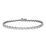Princess Cut Tennis Bracelet