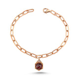Garnet Birthstone Bracelet - January
