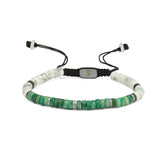 Stoorworm Bracelet - Howlite & Jadeite