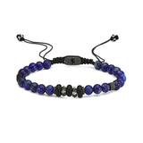 Bian Bracelet – Lapis & Matt Onix
