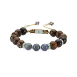 Zhayu Bracelet - Australian Opal & Tanzanite