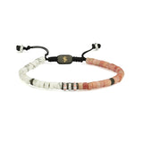 Stoorworm Bracelet - Rhodanite & Howlite