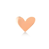Heart Stud Earring Medium - Single